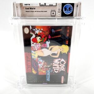 Cool World Super Nintendo Wata Graded 8.5 A Brand New Factory Sealed